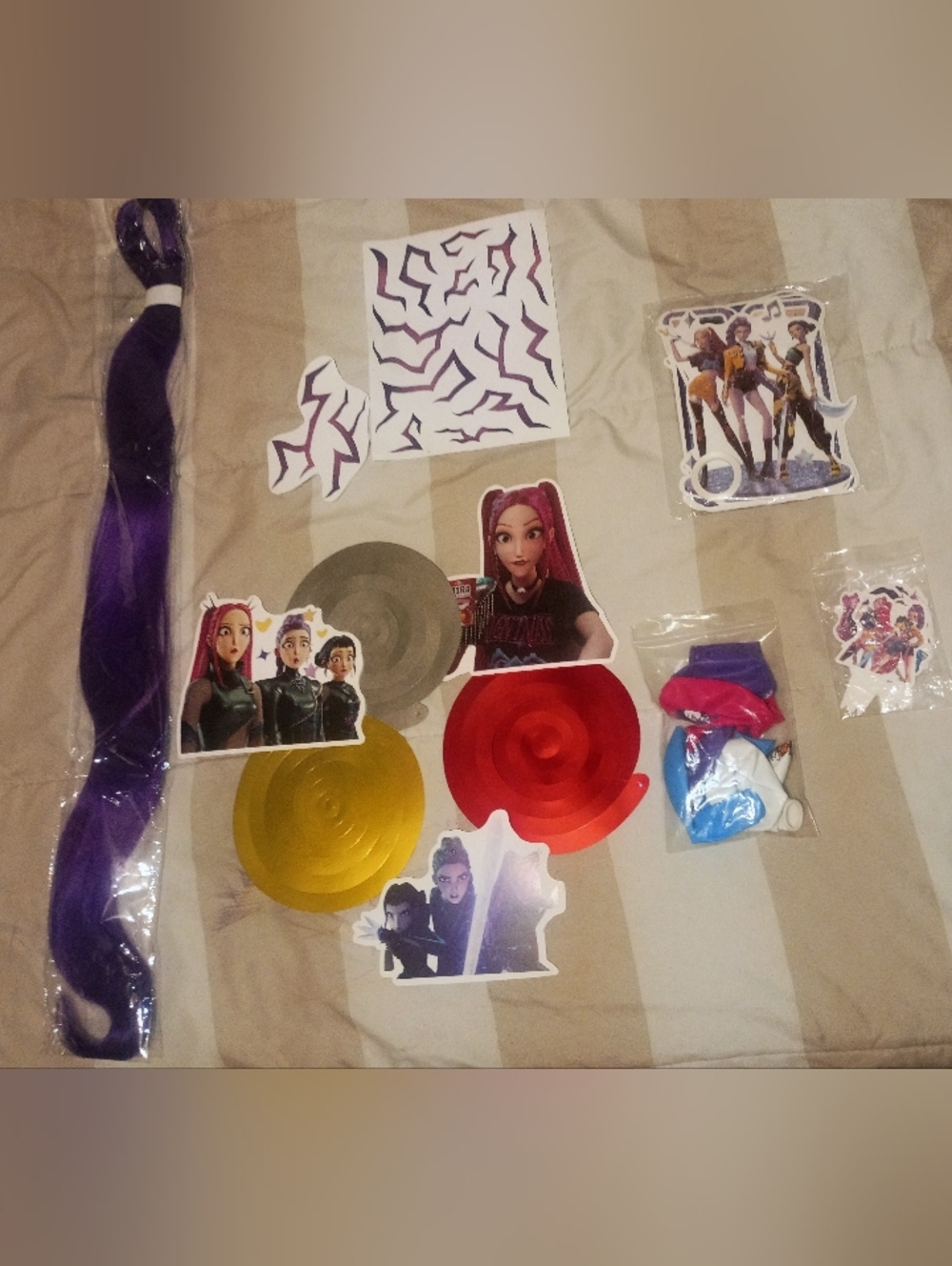 Kpop Demon Hunters Birthday Decorations